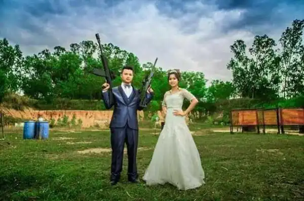 Wedding Goes bloody  As Groom